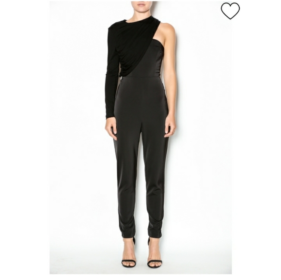 AQ/AQ Pants - AQ/AQ The Jen Jumpsuit in Black